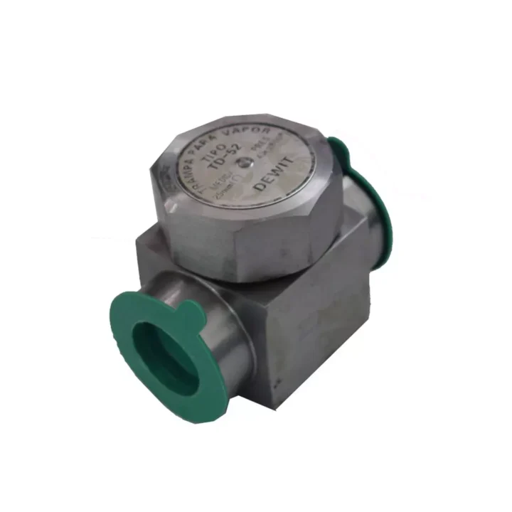 Trampa termodinamica serie td, sin filtro, conexión 1/2" npt cuerpo en acero inoxidable, maxima presion de operación 600 psi, temperatura 427ºc".